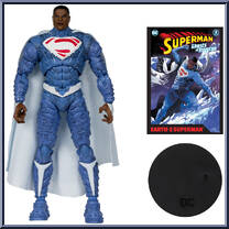 Earth-2 Superman (Ghost of Krypton) from Page Punchers - 7" Scale manufactured by McFarlane [Loose]