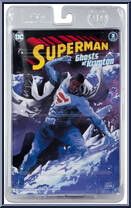 Earth-2 Superman (Ghost of Krypton) from Page Punchers - 7" Scale manufactured by McFarlane [Back]