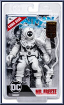 Mr. Freeze (Fighting the Frozen) (Line Art) (Gold Label) from Page Punchers - 7" Scale manufactured by McFarlane [Front]