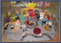 Pee-Wee's Playhouse from Pee-Wee's Playhouse - Playsets manufactured by Matchbox [Loose]