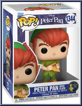 Peter Pan (with Flute) from Peter Pan - Pop! Vinyl Figures manufactured by Funko [Front]