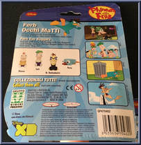 Dr. Doofenshmirtz from Phineas and Ferb - Eye Buggers manufactured by Jakks Pacific [Back]