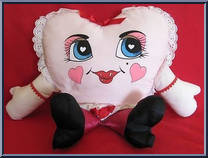 Heart Throb (Large) from Pillow People - Basic Series manufactured by Springs Industries [Loose]