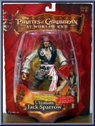 Battlers: Jack Sparrow (Ultimate) from Pirates of the Caribbean - At World's End - 7" Figures manufactured by Zizzle [Front]