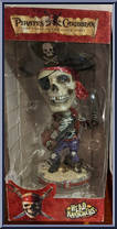Skeleton from Pirates of the Caribbean - Curse of the Black Pearl - Head Knockers manufactured by Neca [Front]