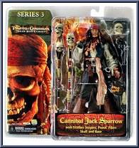 Jack Sparrow (Cannibal) from Pirates of the Caribbean - Dead Man's Chest - Series 3 manufactured by Neca [Front]