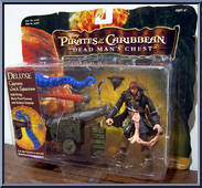 Jack (Cannon & Krakken Tentacle) from Pirates of the Caribbean - Dead Man's Chest - Deluxe Figures manufactured by Zizzle [Front]