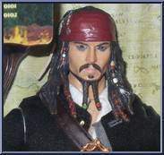 Jack Sparrow from Pirates of the Caribbean - Dead Man's Chest - 12" Scale manufactured by Zizzle [Front]