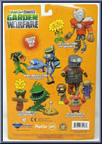 Toxic Chomper Accessory Pack #1 from Plants vs Zombies - Basic Series manufactured by Diamond Select [Back]