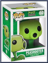 Peashooter from Plants vs Zombies - Pop! Vinyl Figures manufactured by Funko [Front]