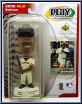 Barry Bonds from Play Makers - MLB - 2002 manufactured by Upper Deck [Front]