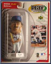 Mike Piazza from Play Makers - MLB - 2002 manufactured by Upper Deck [Front]