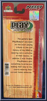Allen Iverson from Play Makers - NBA - 2004 manufactured by Upper Deck [Back]