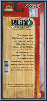 LeBron James (White Uniform) from Play Makers - NBA - 2004 manufactured by Upper Deck [Back]