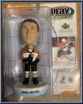 Pavel Brendl from Play Makers - NHL - 2001 / 2002 manufactured by Upper Deck [Front]