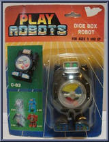 Dice Box Robot Action Figure