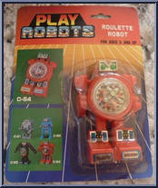 Roulette Robot Action Figure