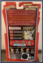 Blastoise from Pokemon - Master Quest manufactured by Hasbro [Back]