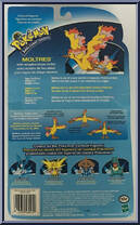 Moltres from Pokemon - Johto League Champion manufactured by Hasbro [Back]