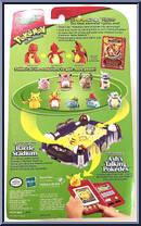 Pikachu from Pokemon - Battle Stadium - ThinkChip manufactured by Hasbro [Back]