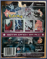 Dialga from Pokemon - Series 17 manufactured by Basic Fun [Back]