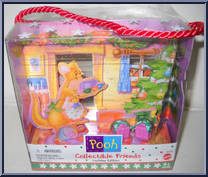 Holiday Edition from Pooh - Collectible Friends manufactured by Mattel [Back]