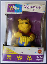 Winnie the Pooh (Honey) from Pooh - Squeezie manufactured by Mattel [Front]