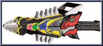 Dino Spike Battle Sword from Power Rangers Dino Charge - Role Play manufactured by Bandai [Loose]