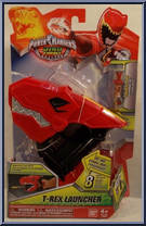 T-Rex Launcher from Power Rangers Dino Charge - Role Play manufactured by Bandai [Front]