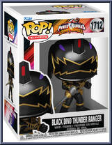 Black Dino Thunder Ranger from Power Rangers - Pop! Vinyl Figures manufactured by Funko [Front]