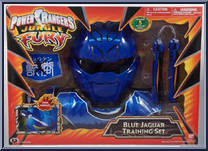 Blue Jaguar Training Set from Power Rangers Jungle Fury - Role Play manufactured by Bandai [Front]