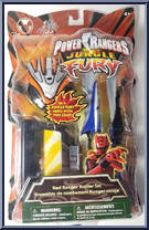 Red Ranger Battler Set from Power Rangers Jungle Fury - Role Play manufactured by Bandai [Front]