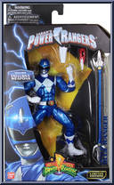 Blue Ranger (Metallic) from Power Rangers Legacy Collection - Mighty Morphin manufactured by Bandai [Front]