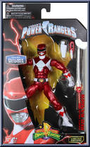 Red Ranger (Metallic) from Power Rangers Legacy Collection - Mighty Morphin manufactured by Bandai [Front]