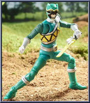 Dino Charge Green Ranger from Power Rangers Lightning Collection - Dino Charge manufactured by Hasbro [Loose]