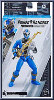 Dino Fury Blue Ranger from Power Rangers Lightning Collection - Dino Fury manufactured by Hasbro [Front]