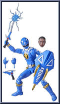 Dino Thunder Blue Ranger from Power Rangers Lightning Collection - Dino Thunder manufactured by Hasbro [Loose]