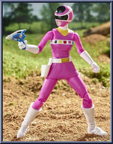 In Space Pink Ranger from Power Rangers Lightning Collection - In Space manufactured by Hasbro [Loose]