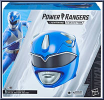 Mighty Morphin Blue Ranger Helmet from Power Rangers Lightning Collection - Role Play manufactured by Hasbro [Front]