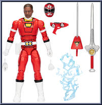 Turbo Red Ranger from Power Rangers Lightning Collection - Turbo manufactured by Hasbro [Loose]