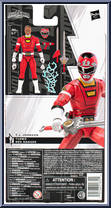 Turbo Red Ranger from Power Rangers Lightning Collection - Turbo manufactured by Hasbro [Back]