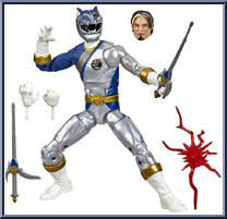 Wild Force Lunar Wolf Ranger from Power Rangers Lightning Collection - Wild Force manufactured by Hasbro [Loose]