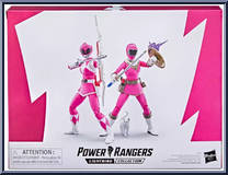 Zeo Pink Ranger / Mighty Morphin Pink Ranger from Power Rangers Lightning Collection - Exclusives manufactured by Hasbro [Back]