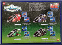 Magna Defender's Galactic Speeder from Power Rangers Lost Galaxy - Galactic Speeders manufactured by Bandai [Back]