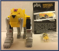 Sabertooth Tiger Zord (Metallic) from Power Rangers - Wave 2 - Movie manufactured by Loyal Subjects [Loose]