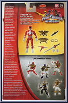 Armored Mighty Morphin Red Ranger from Power Rangers Megaforce - Armored manufactured by Bandai [Back]