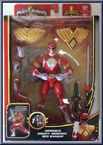 Armored Mighty Morphin Red Ranger from Power Rangers Megaforce - Armored manufactured by Bandai [Front]