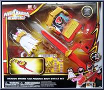 Dragon Sword and Phoenix Shot Battle Set from Power Rangers Megaforce - Role Play manufactured by Bandai [Front]