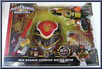 Red Ranger Ultimate Battle Gear from Power Rangers Megaforce - Role Play manufactured by Bandai [Front]