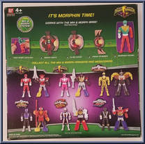 Mix & Morph Megazord Pack from Power Rangers Mighty Morphin - 2010 - Box Sets manufactured by Bandai [Back]